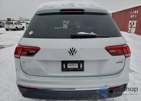 2018 Volkswagen Tiguan Se из США, поврежденный, VIN 3VV2B7AX5JM157837